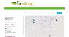 Desktop Screenshot of foodlandmkt.com