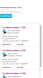 Mobile Screenshot of foodlandmkt.com